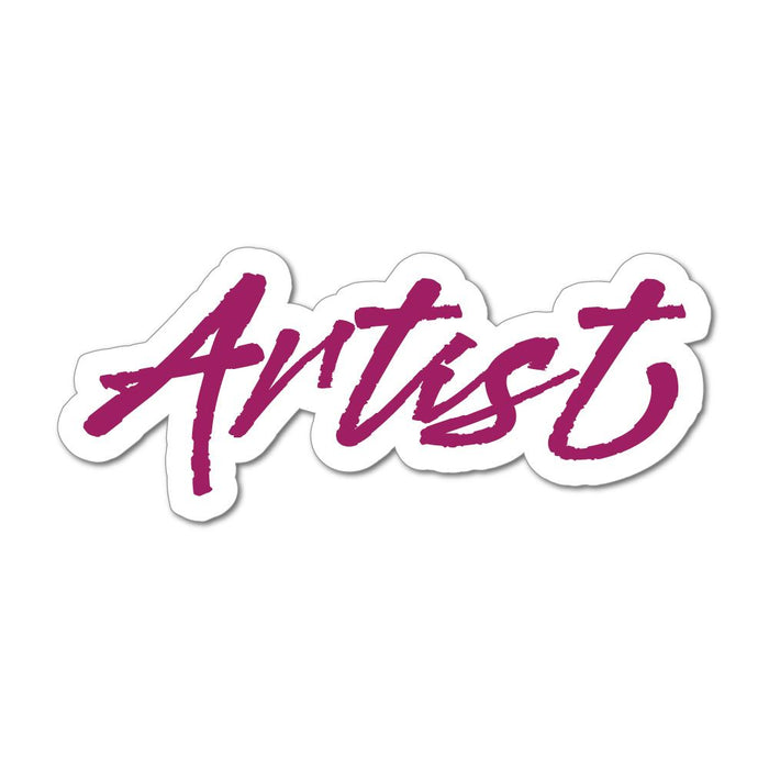 Artist Paint Brush Stroke Colour Art Car Sticker Decal