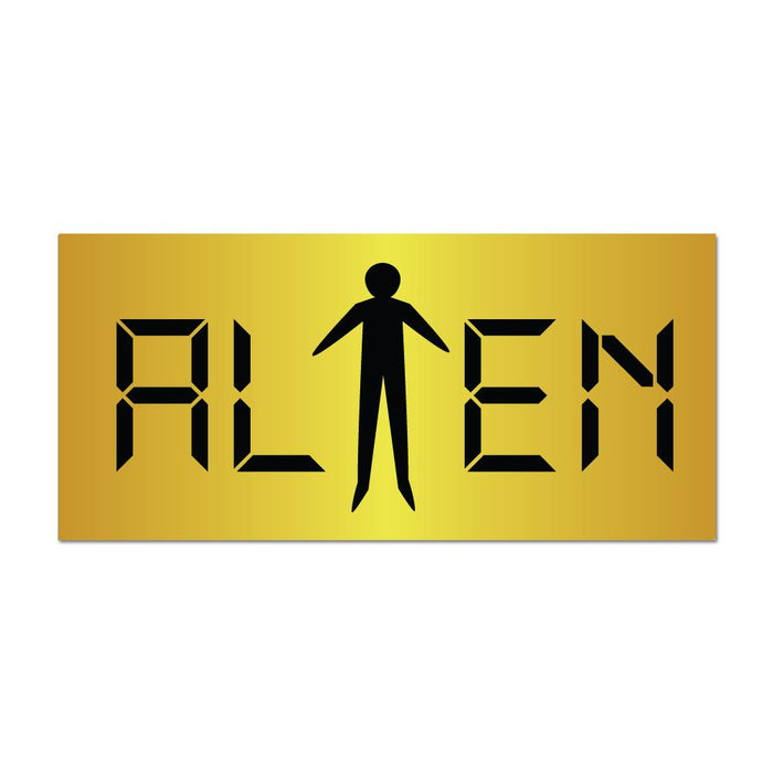 Alien Inside Sticker Decal