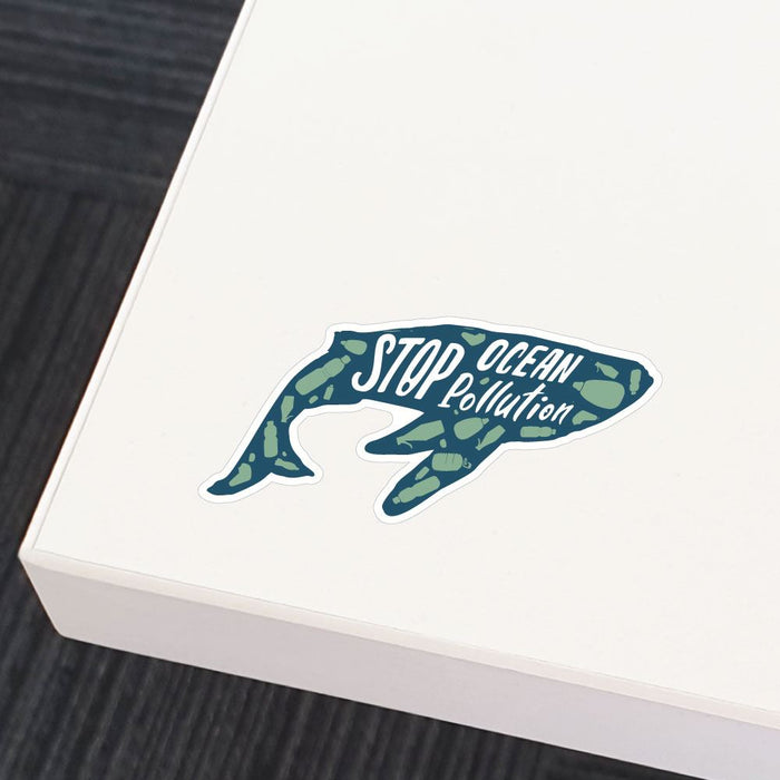 Stop Ocean Pollution Sticker Decal