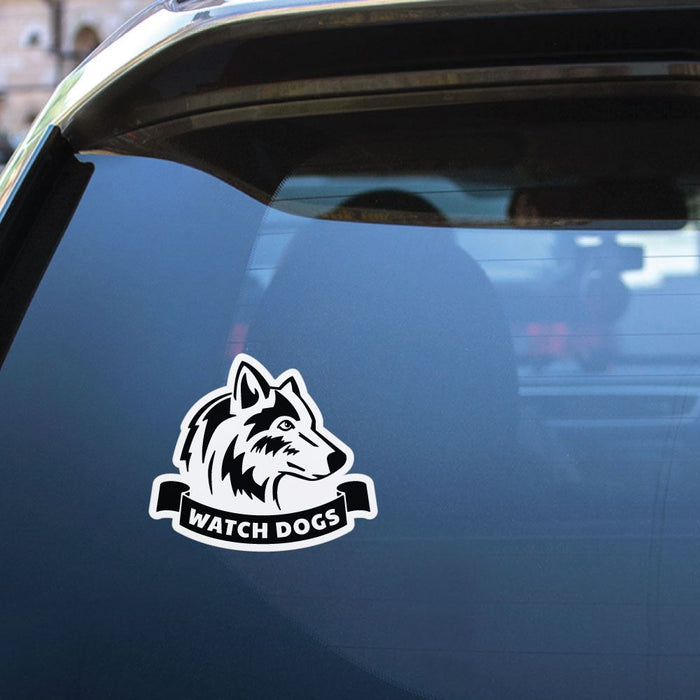 Beware Watch Dogs Sticker Decal