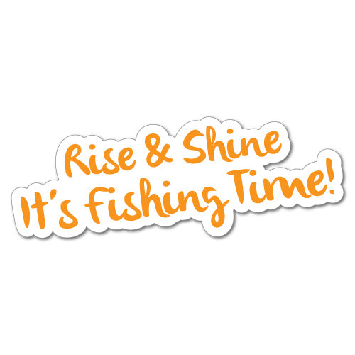 It's Fishing Time Sticker