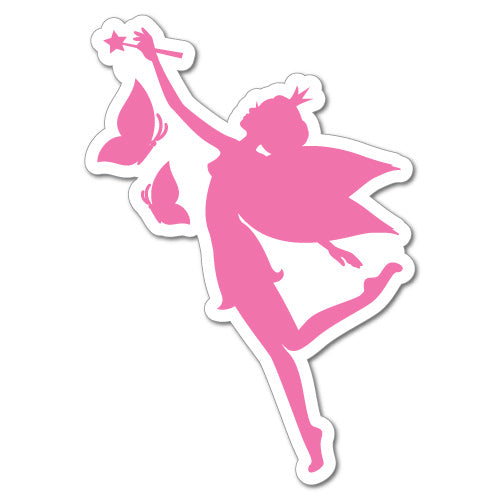 Fairy And Butterflies Sticker