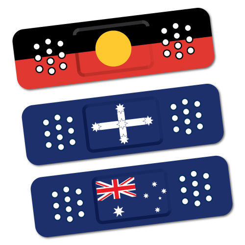 Australian Style Bandaids Sticker