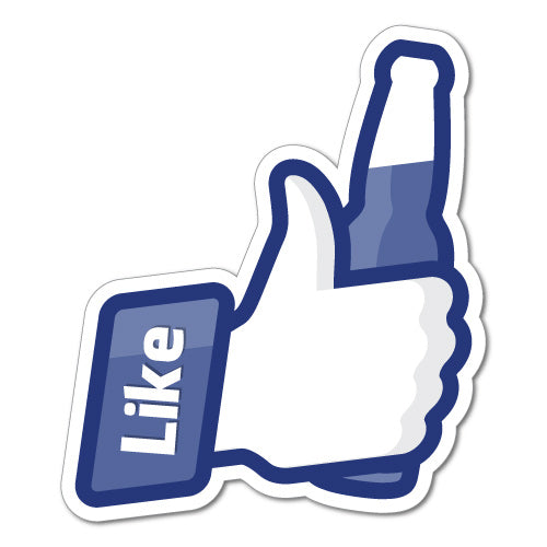Like Beer Sticker