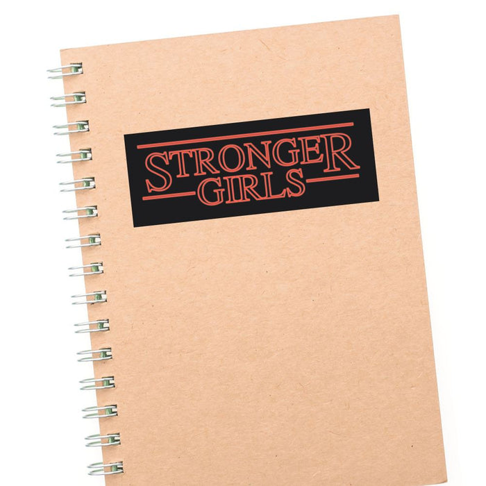Stronger Girls Sticker Decal