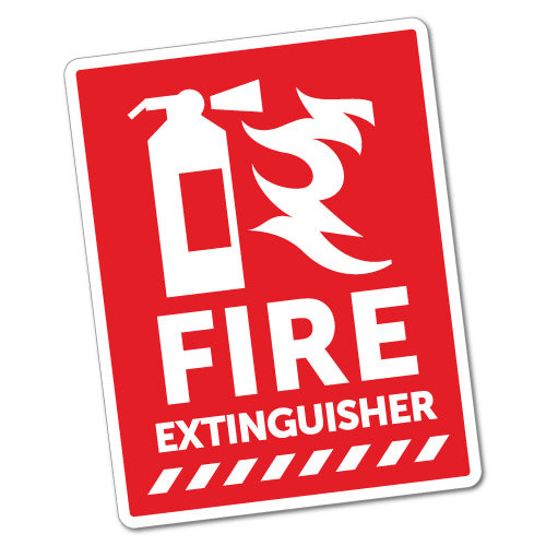 Fire Extinguisher Sticker
