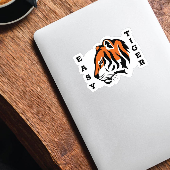 Easy Wild Cat Sticker Decal
