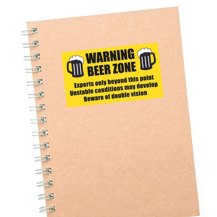 Beer Zone Sticker Decal