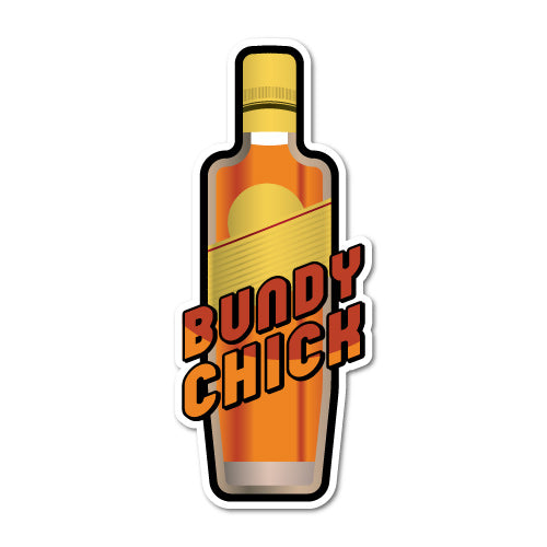 Bourbon Chick Sticker