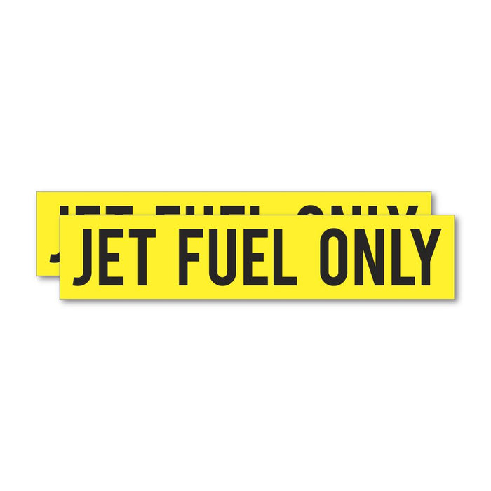2X Jet Fuel Only Sticker Decal