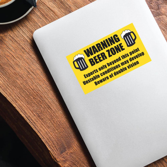 Beer Zone Sticker Decal