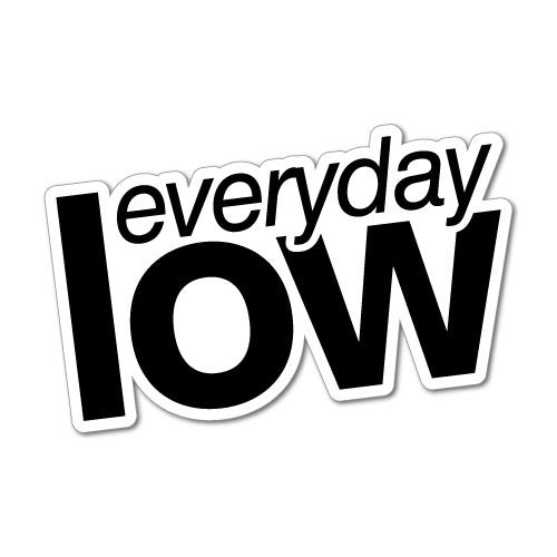 Everyday Low Sticker