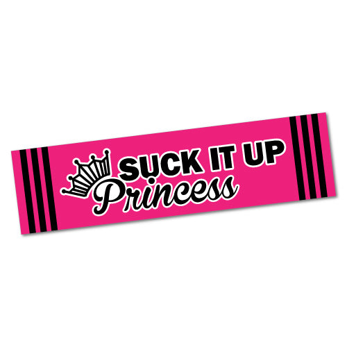 Suck It Up Princess Sticker