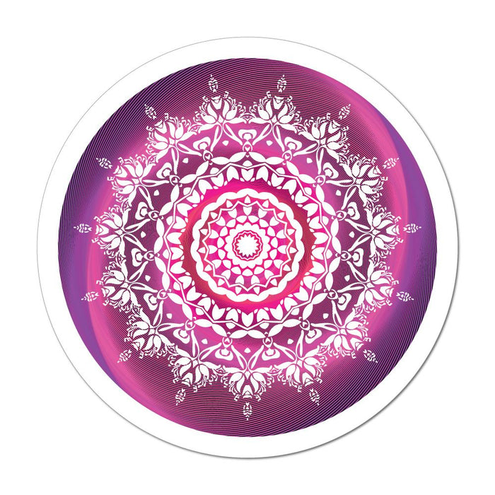 Mandala Pattern Purple Galaxy Henna Pretty Car Sticker Decal