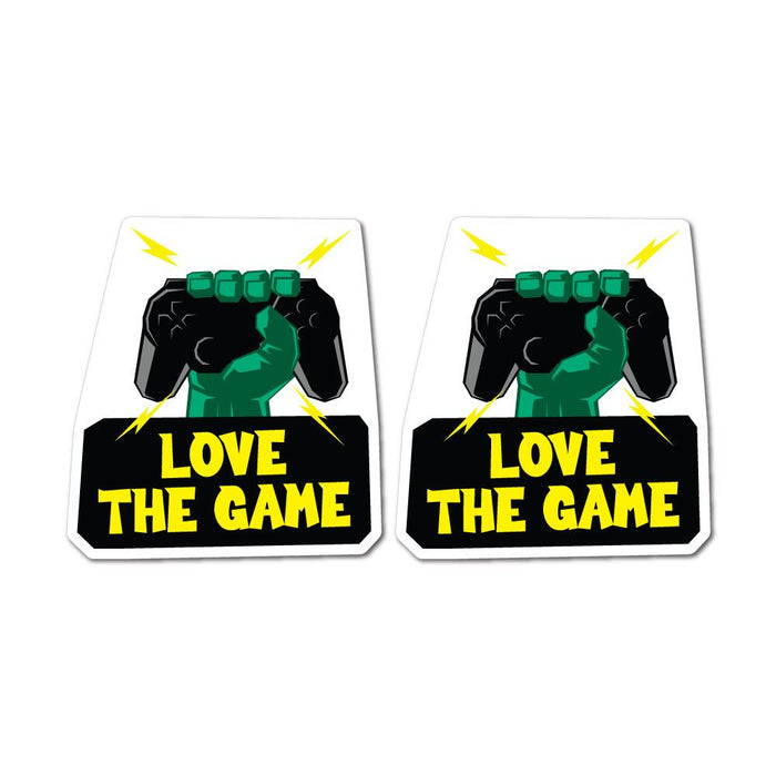 2X Love The Video Game Sticker Decal