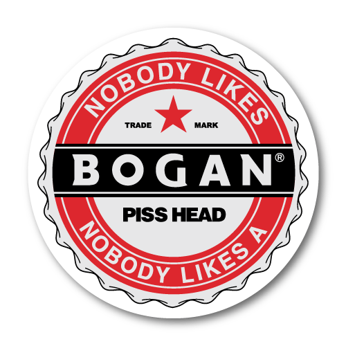 Bogan Sticker