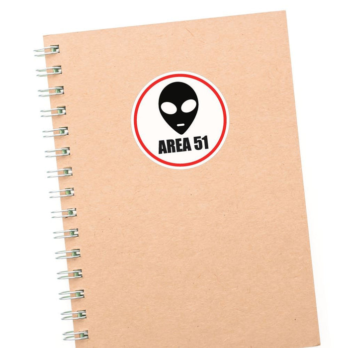 Area 51 Aliens Sticker Decal