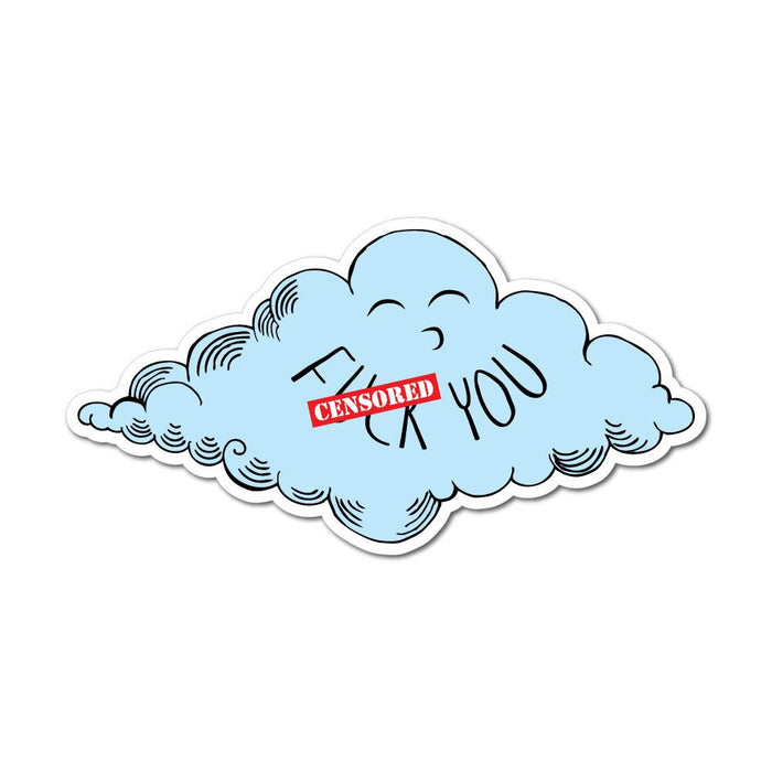 Cloudy Day Sticker Decal