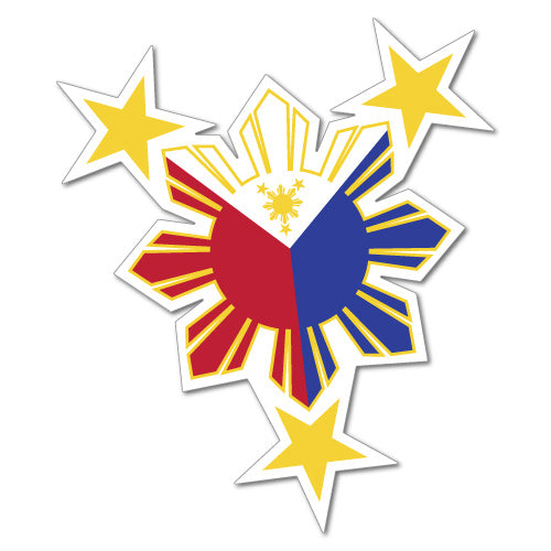 Philippines Sun Sticker