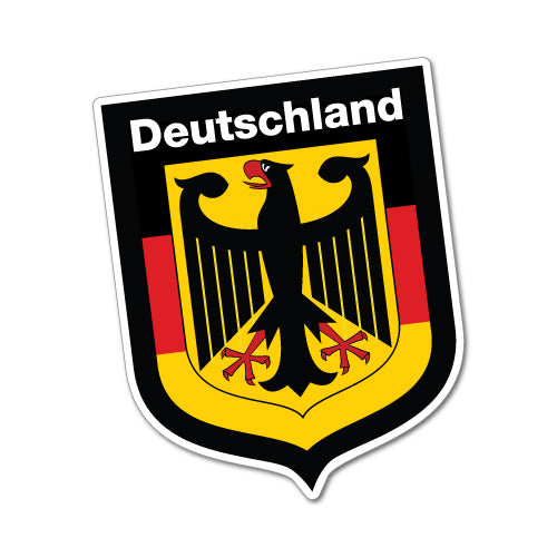 German Shield Deutschland Sticker