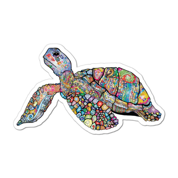 Turtle Pattern Henna Ocean Animal Car Sticker Decal