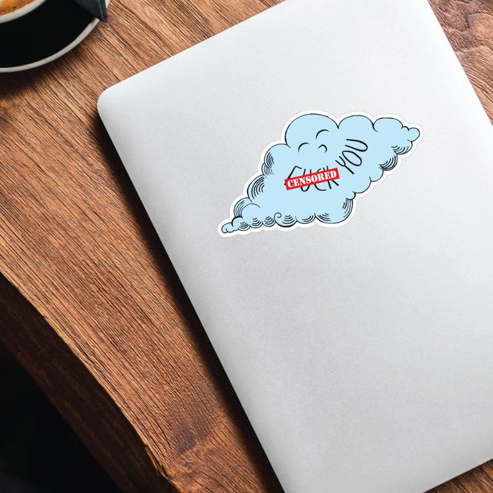 Cloudy Day Sticker Decal