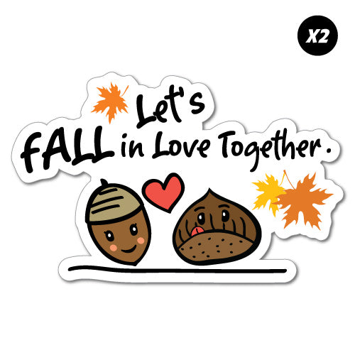 2X Let'S Fall In Love Together Sticker