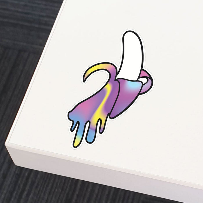 Colourful Banana Sticker Decal