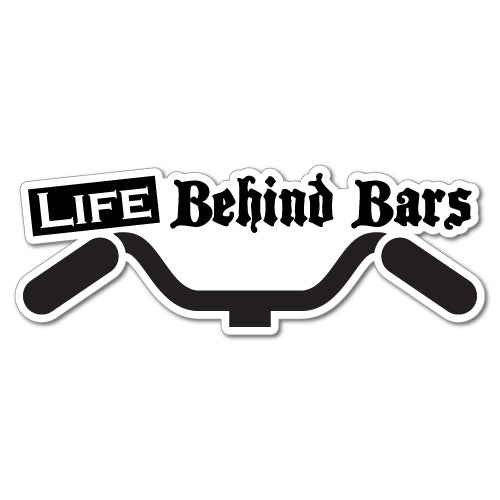 Life Behind Bars Sticker