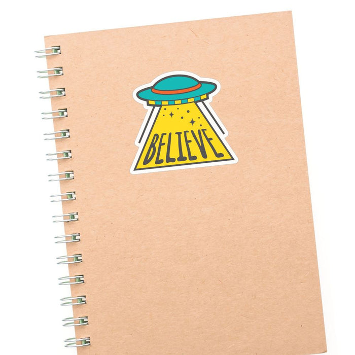 Believe In Aliens Sticker Decal
