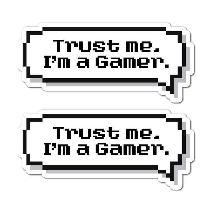 2X I Am A Gamer Sticker Decal