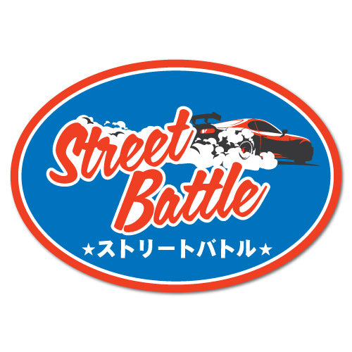 Street Battle Japanese Vintage Jdm Sticker