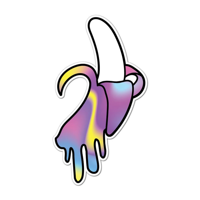 Colourful Banana Sticker Decal