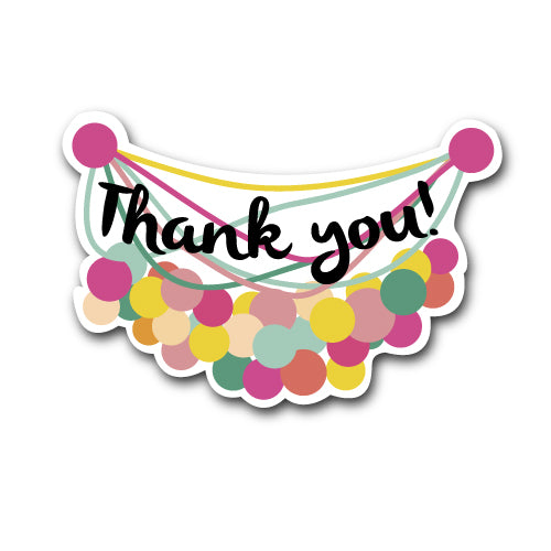 Thank You Sticker