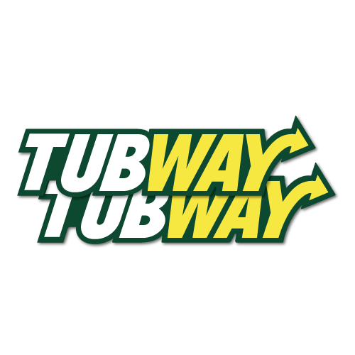 2 X Pack Tubway Stickers
