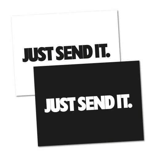 2X Just Gonna Send It Sticker