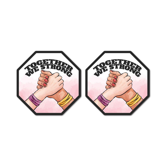 2X Together We Strong Sticker Decal