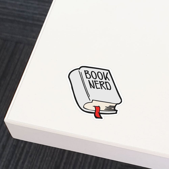 Book Nerd Sticker Decal
