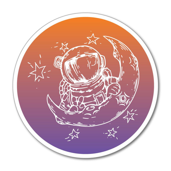 Astronaut Car Sticker Decal