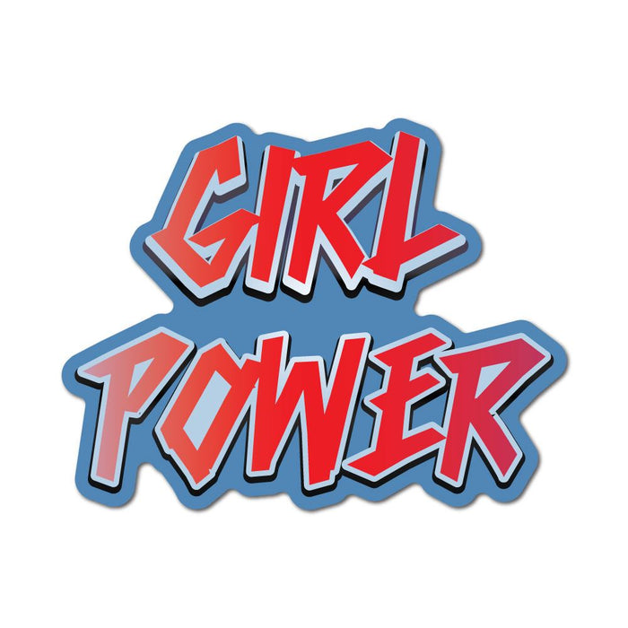 Girl Power Sticker Decal