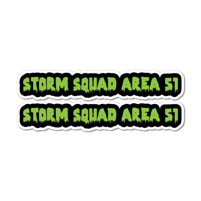 Storm Squad Area 51 X2 Sticker Decal