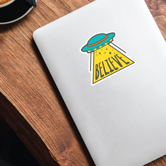 Believe In Aliens Sticker Decal
