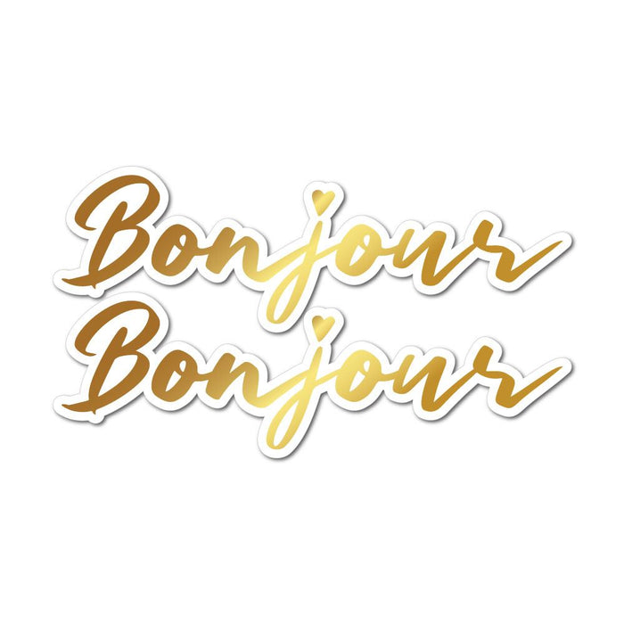 Bonjour Sticker Decal