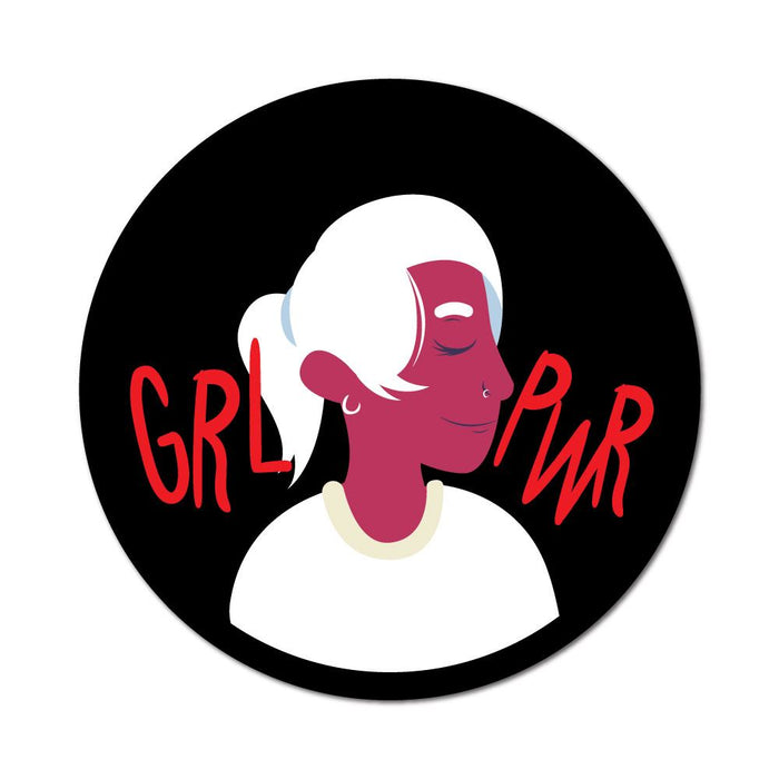 Grl Pwr Sticker Decal