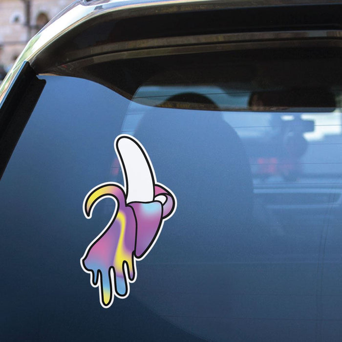 Colourful Banana Sticker Decal