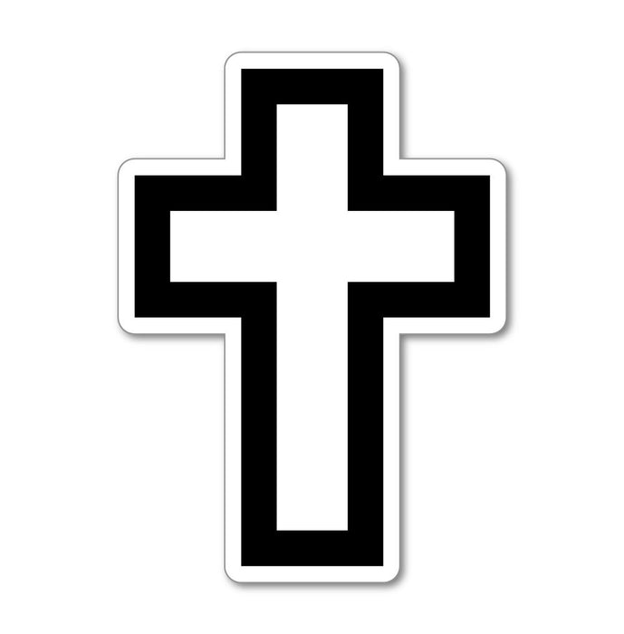 Latin Cross Sticker Decal