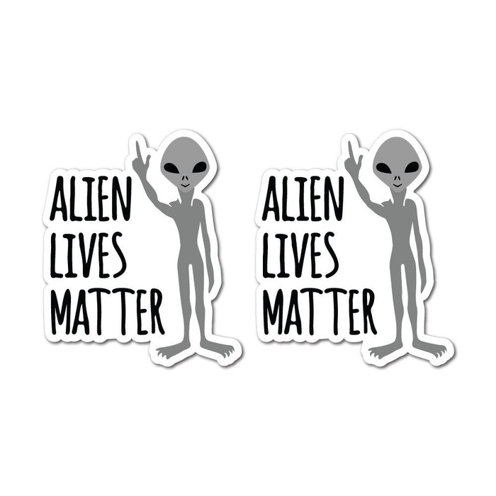 2X Alien Lives Matter Sticker Decal
