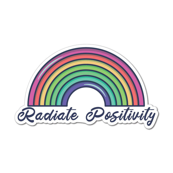 Radiate Positive Energy Sticker Decal