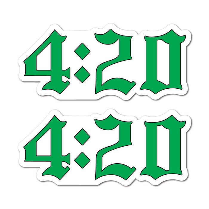 2X Four Twenty Pm Sticker Decal
