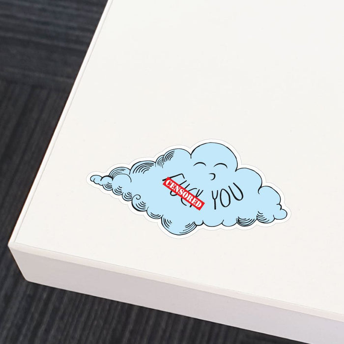 Cloudy Day Sticker Decal